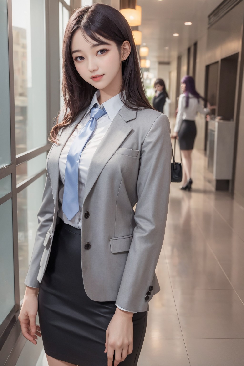 女銷售員