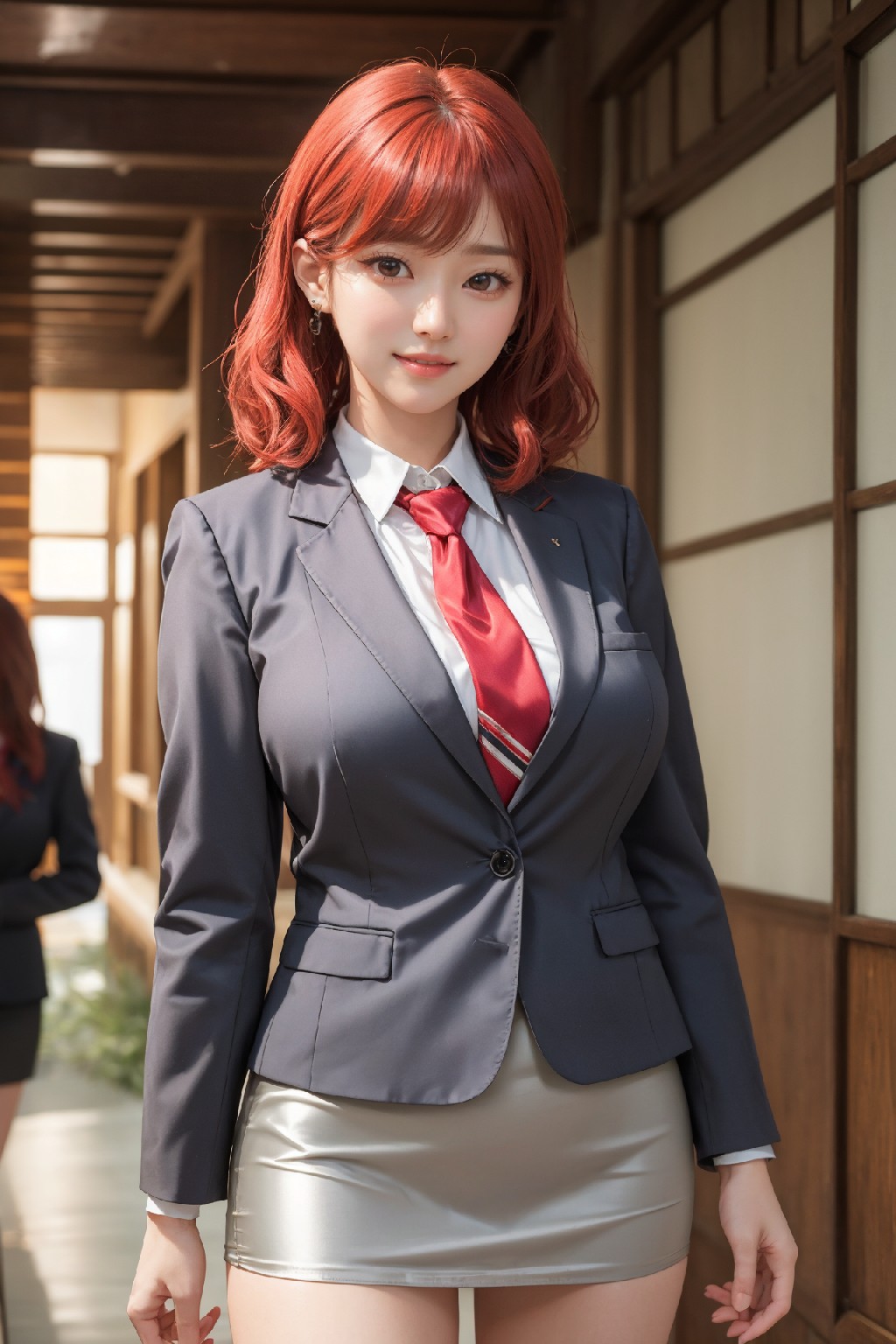 女銷售員