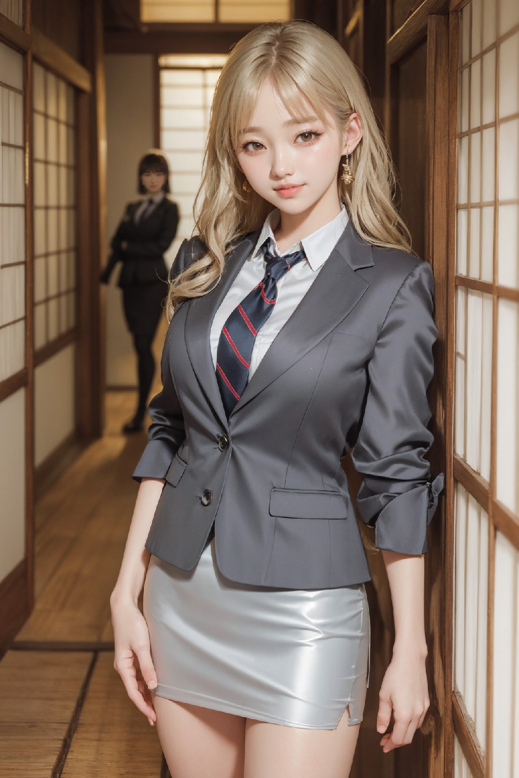 女銷售員