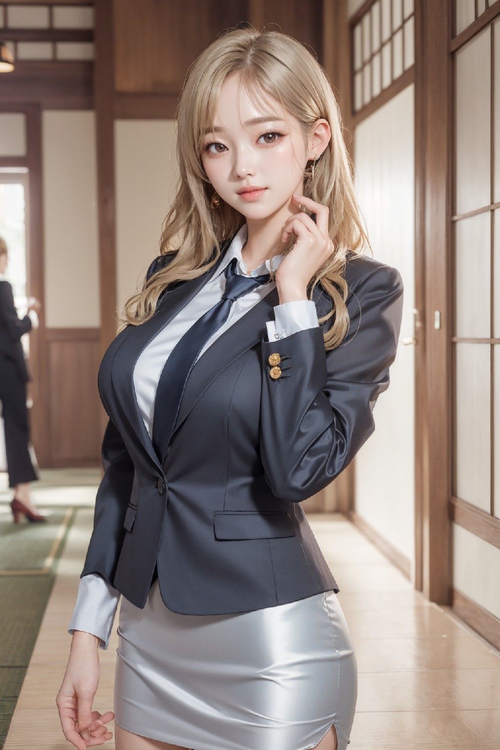 女銷售員