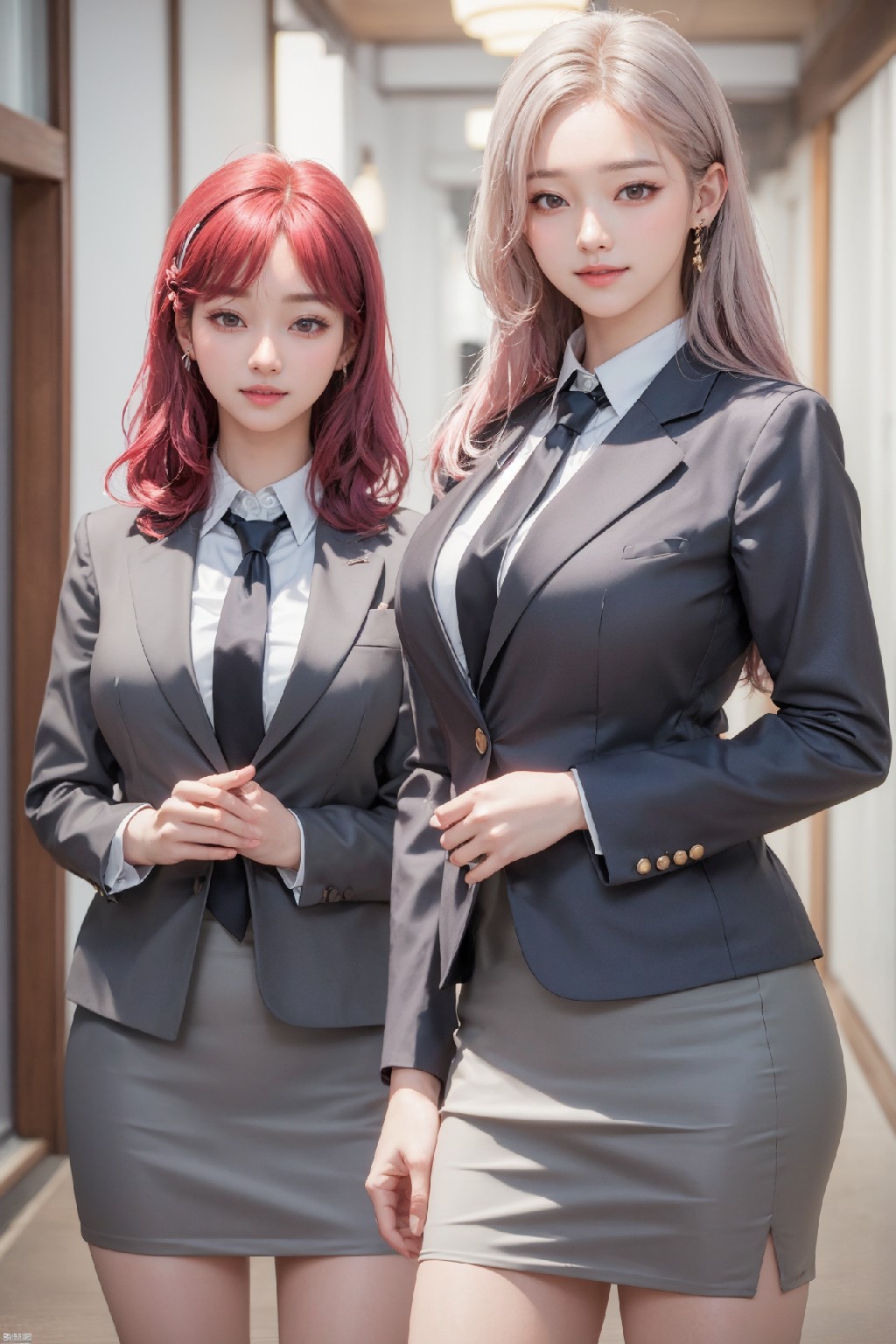 女銷售員