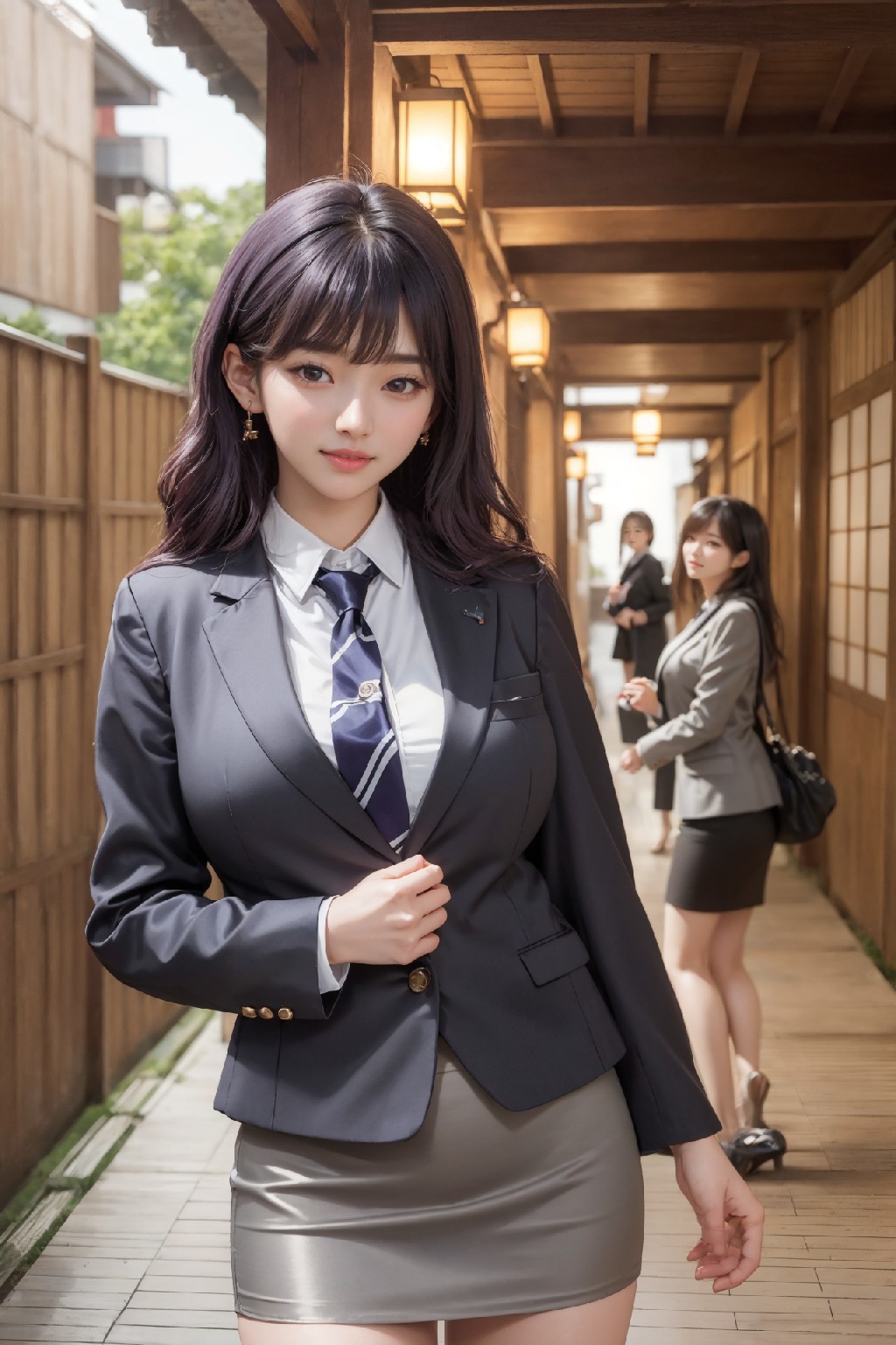 女銷售員