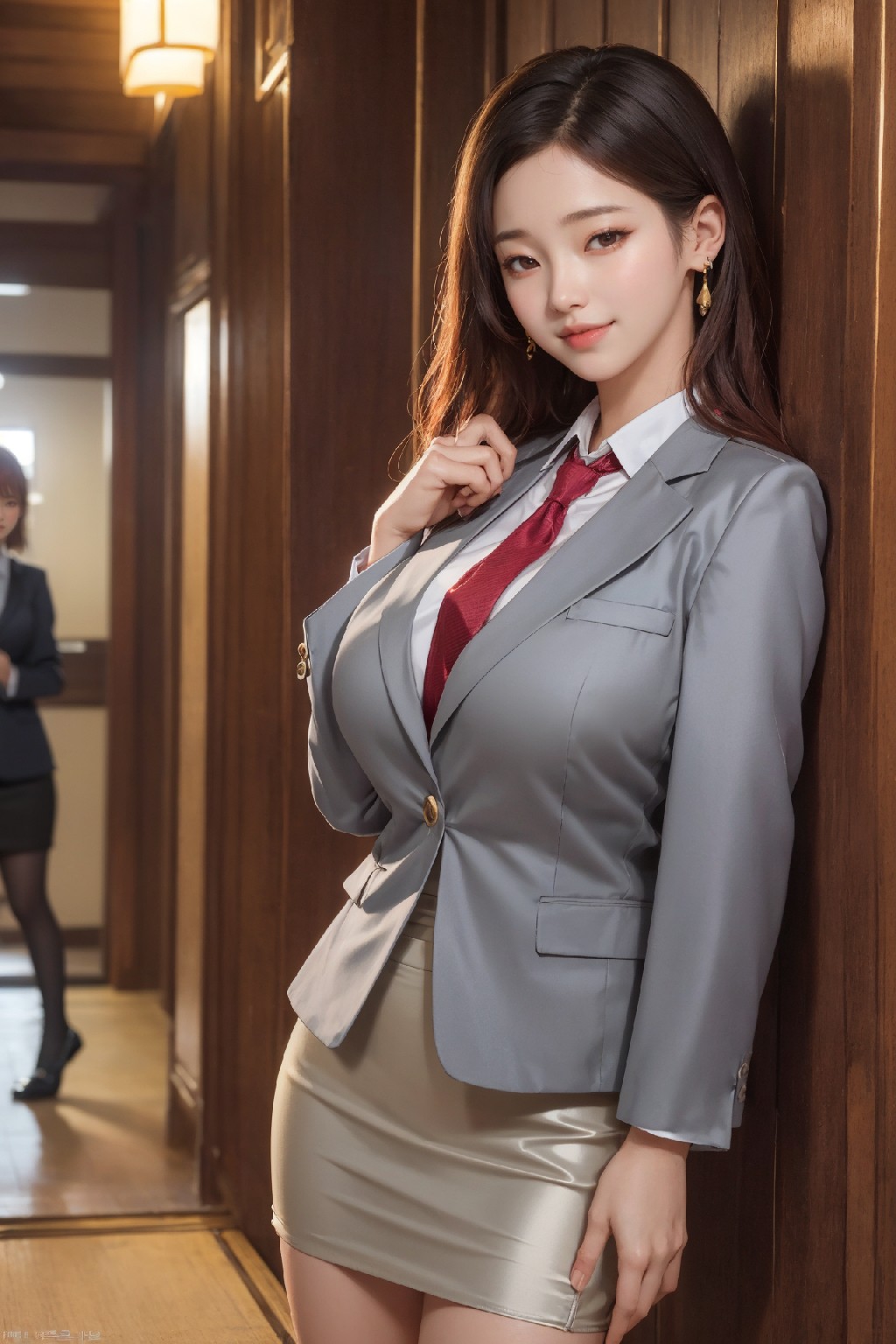 女銷售員