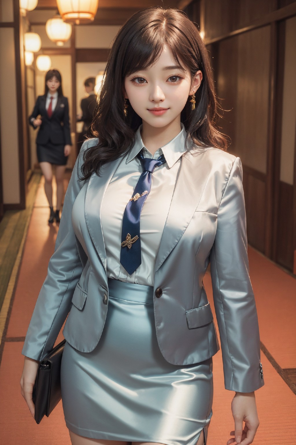 女銷售員