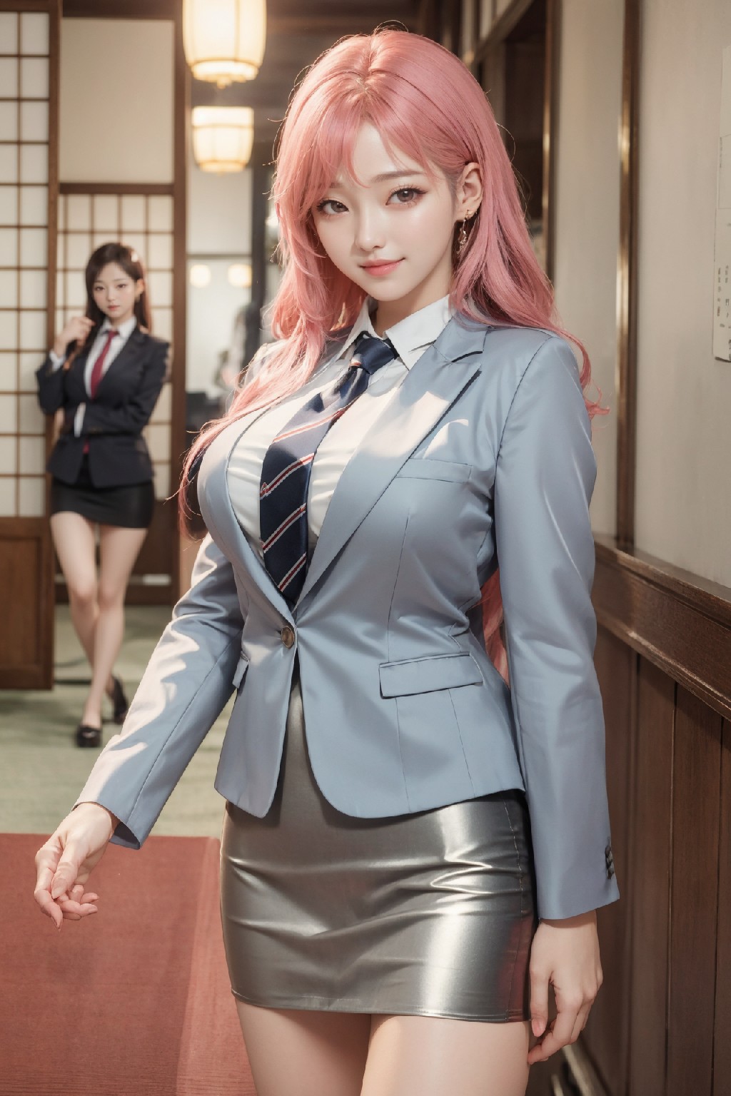 女銷售員