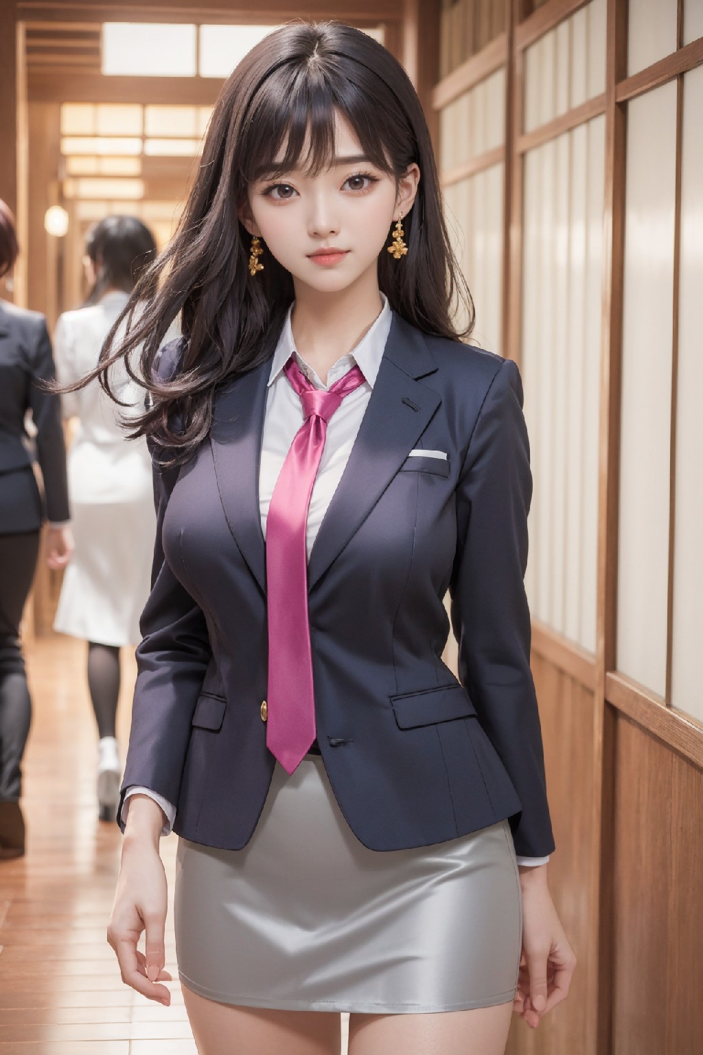 女銷售員