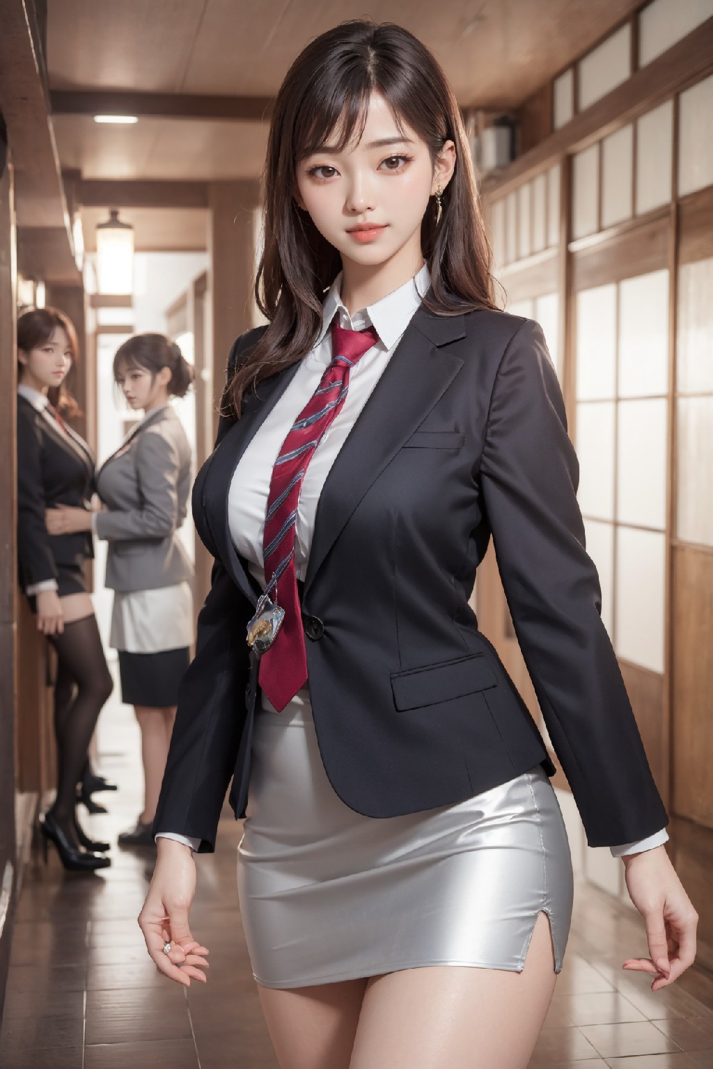 女銷售員