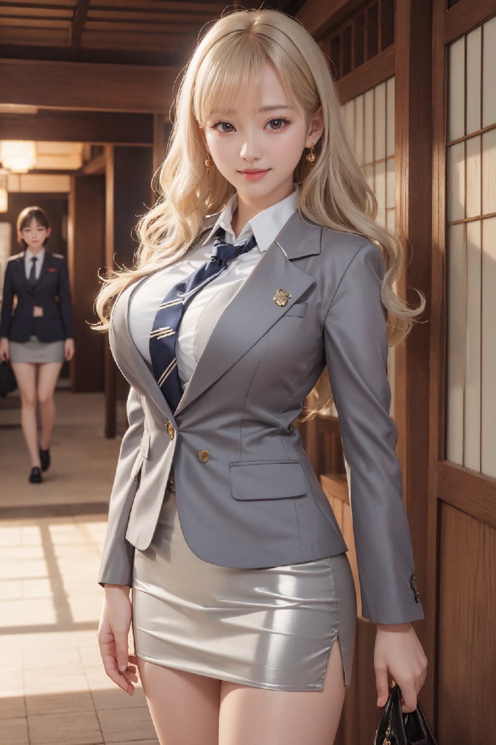 女銷售員