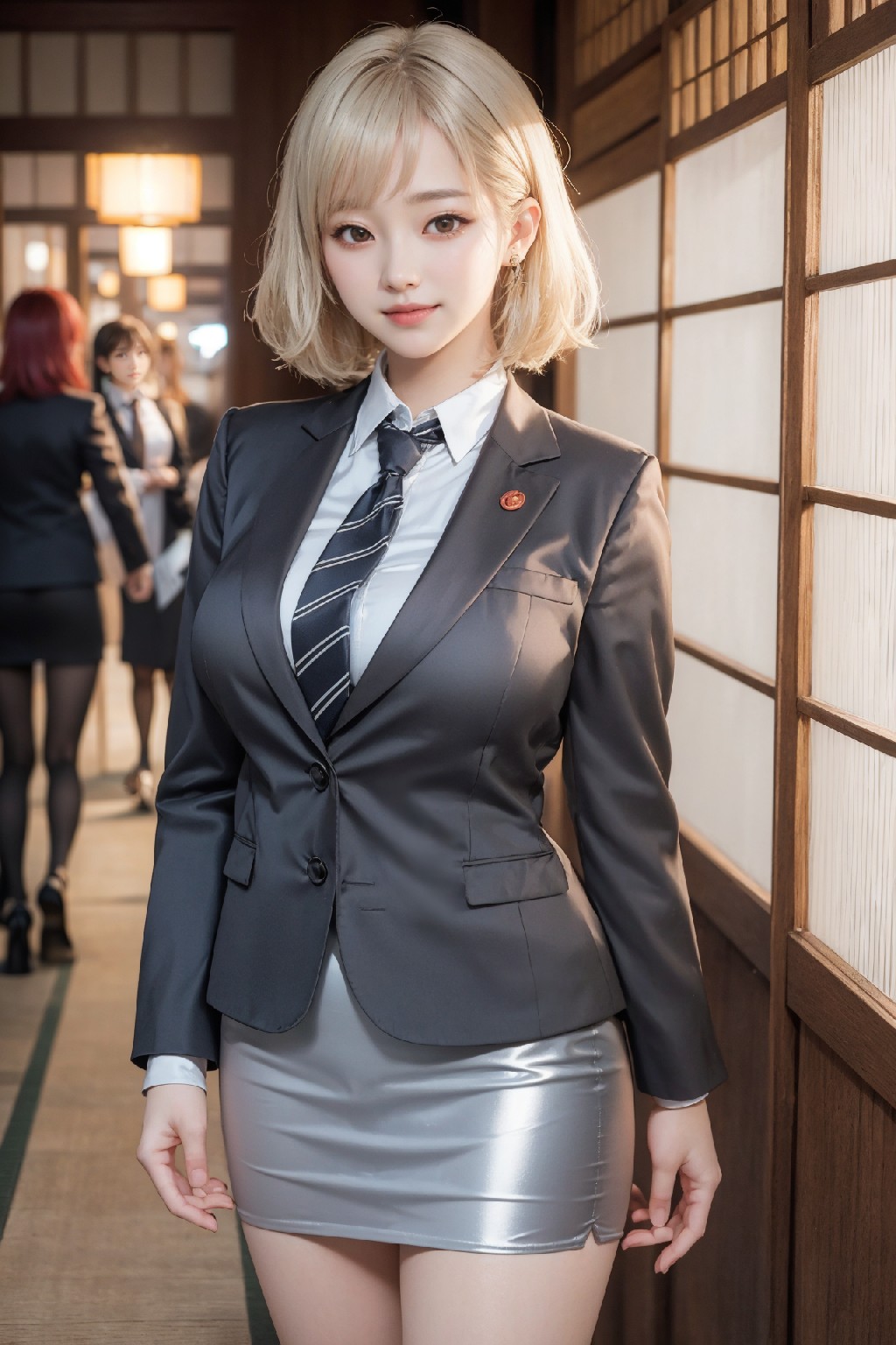 女銷售員