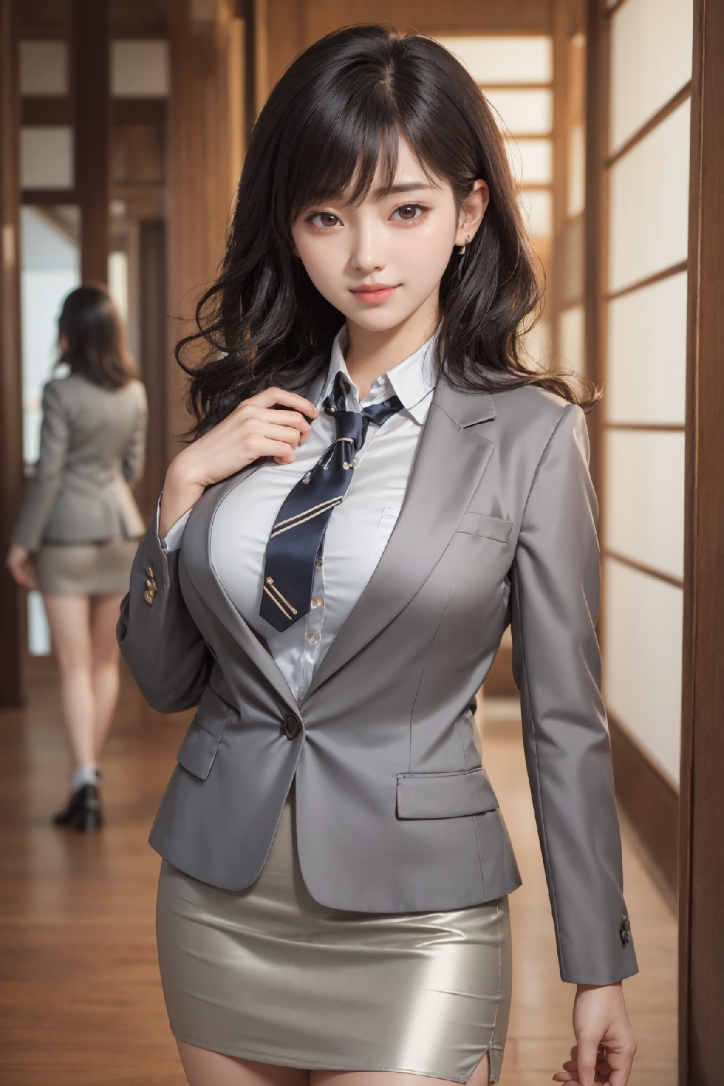 女銷售員