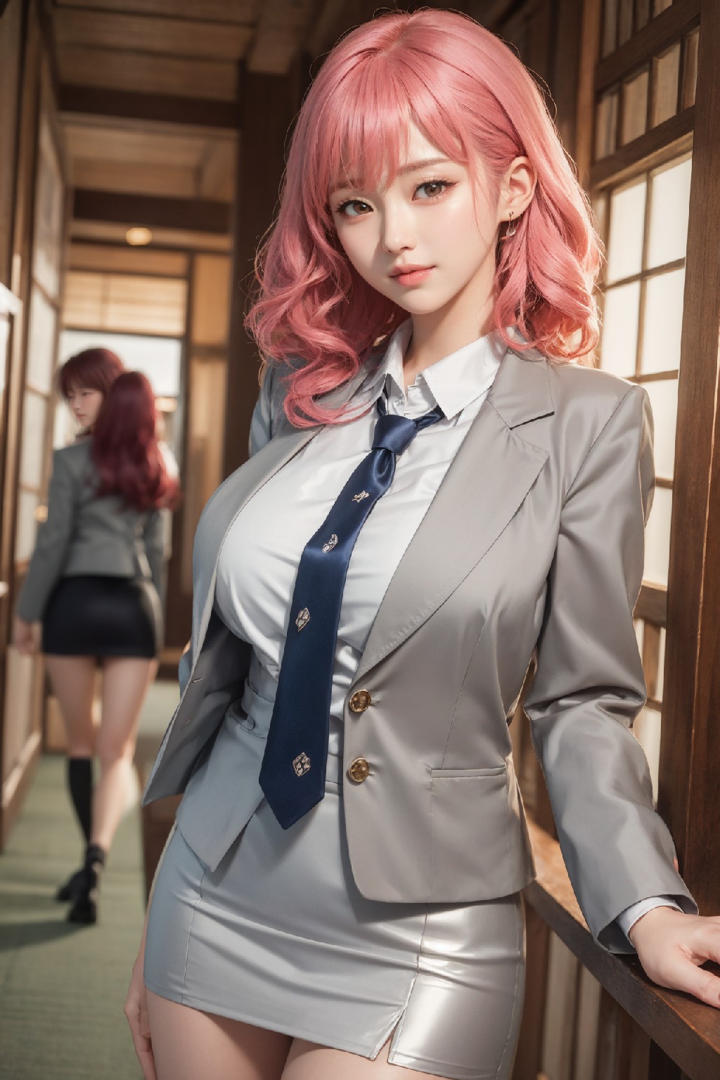 女銷售員