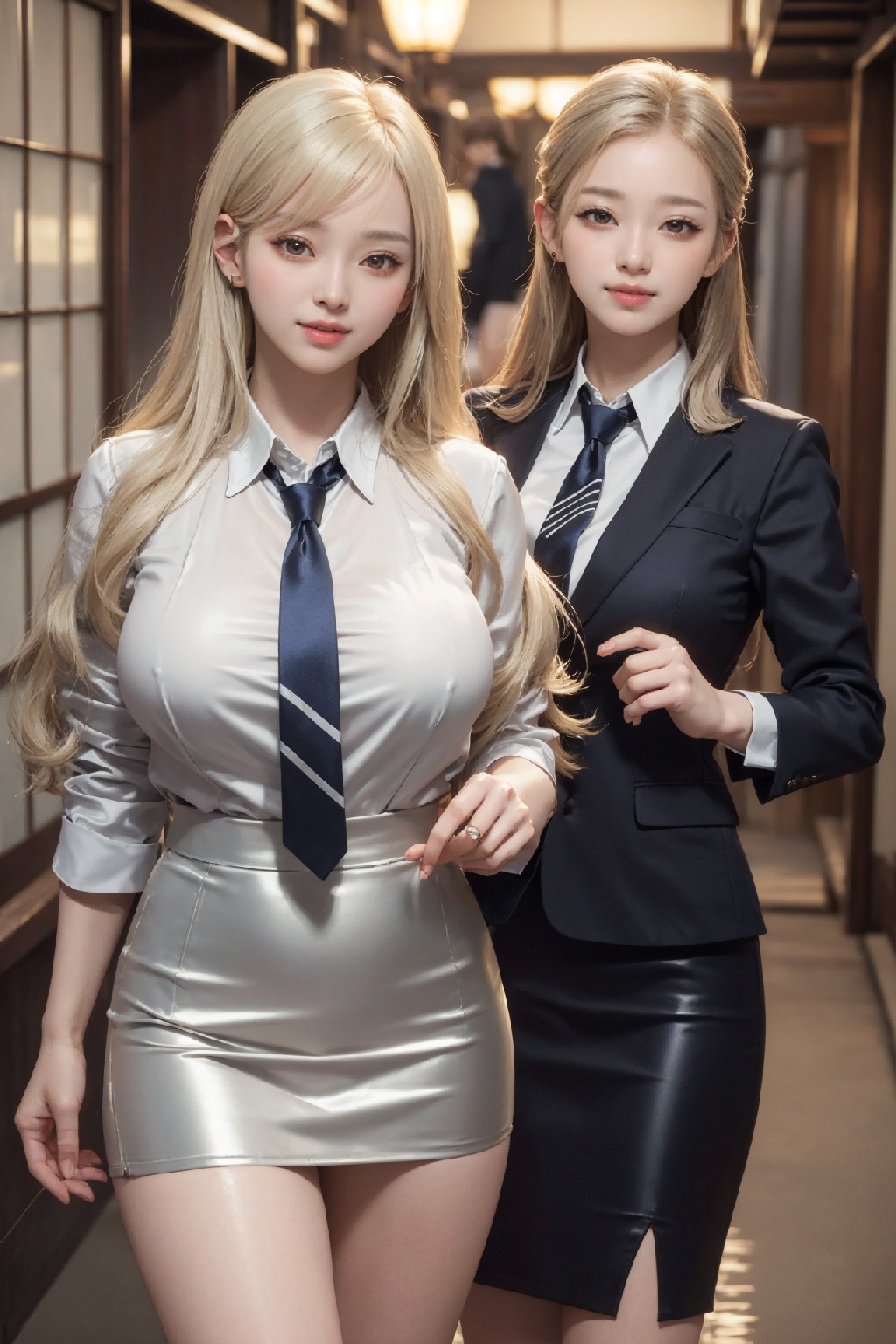 女銷售員
