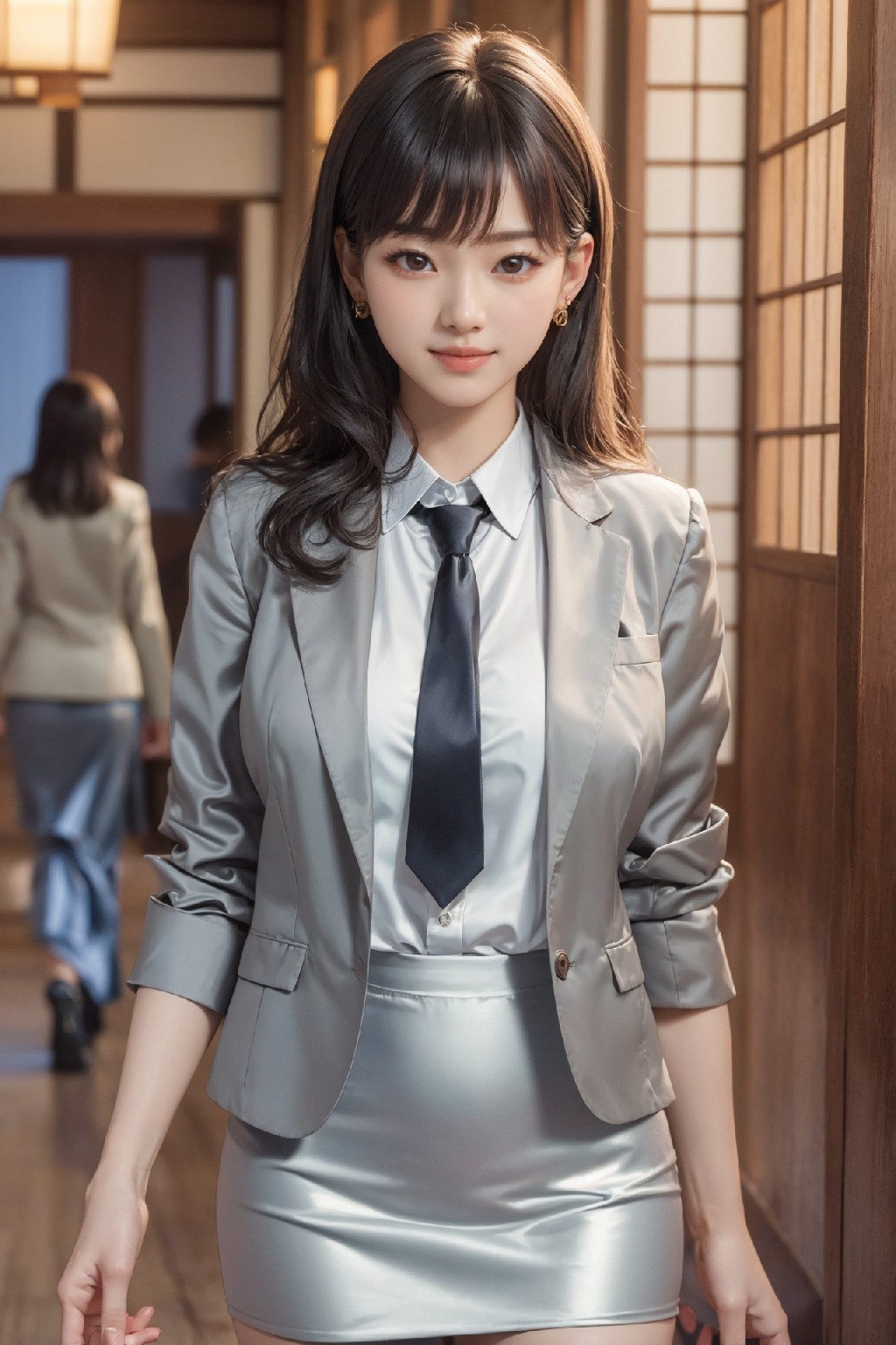 女銷售員