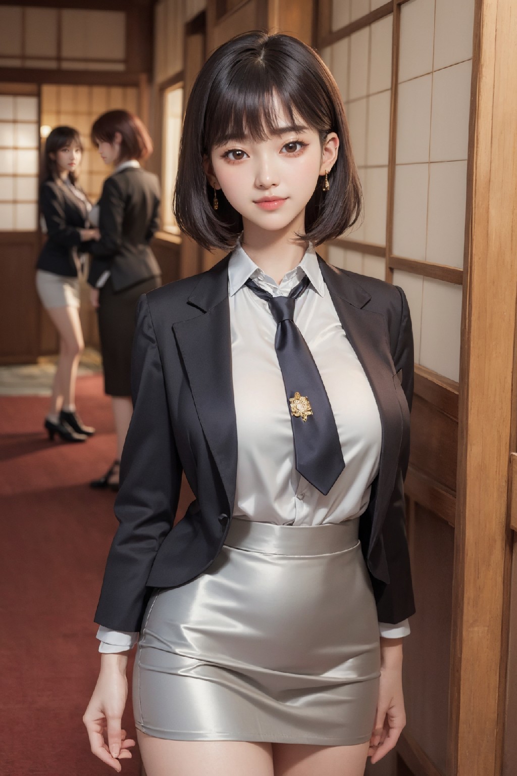 女銷售員