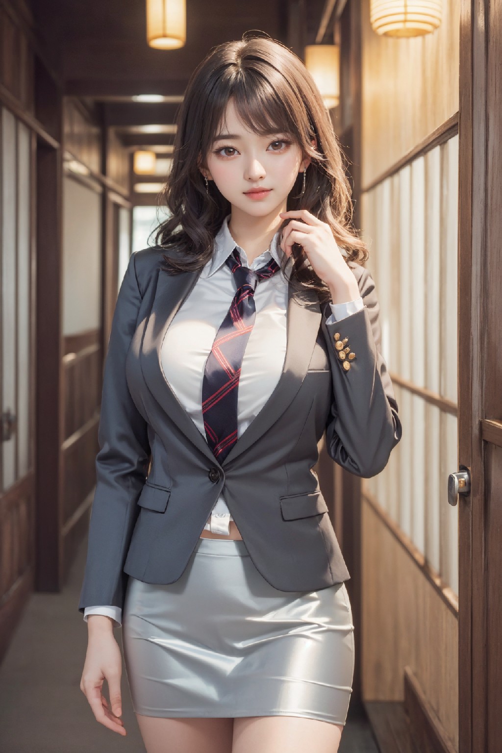 女銷售員