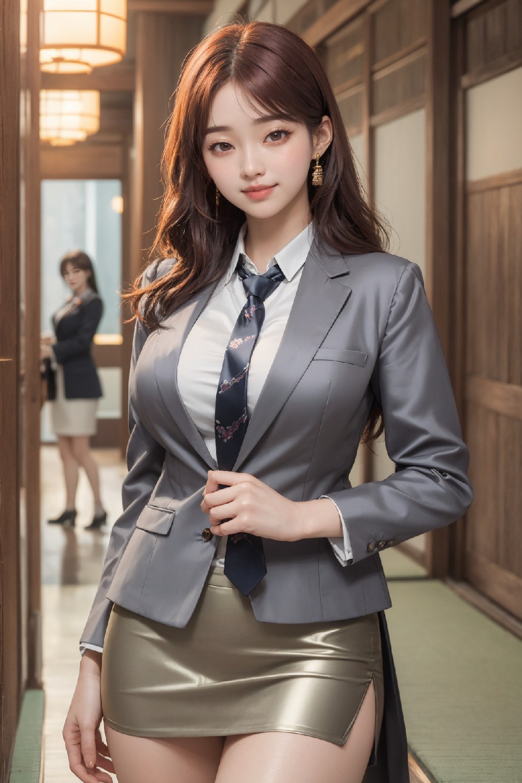 女銷售員
