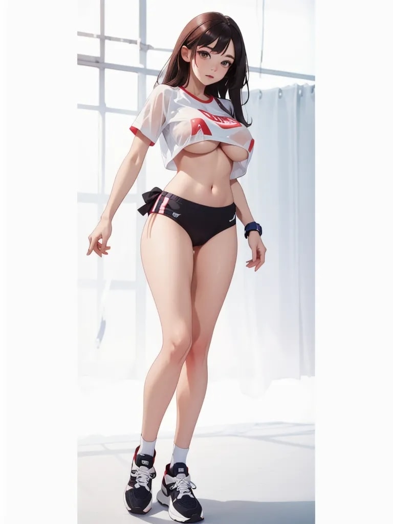 Portrait series: Athletic Girl 3 – Koleksi Gambar AI