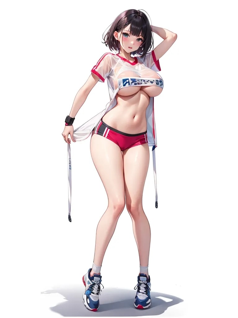 Portrait series: Athletic Girl 3