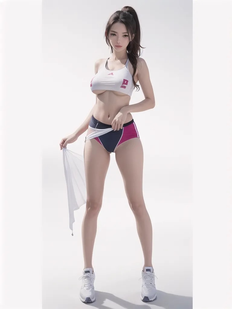 Portrait series: Athletic Girl 3