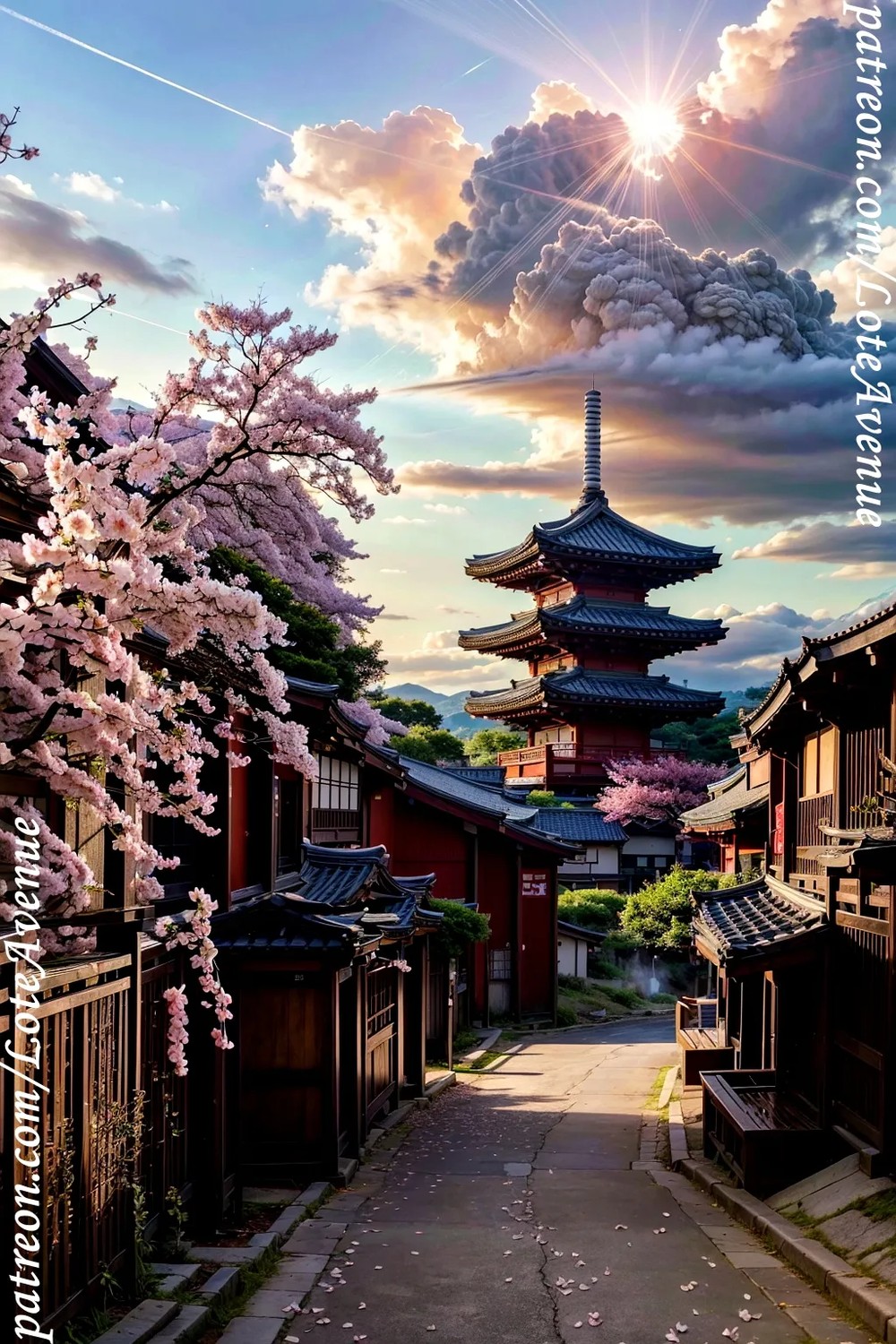 ★PATREON★ [Lote] – Japanese Traditional Travel. Sakura. Photobook – Koleksi Gambar AI