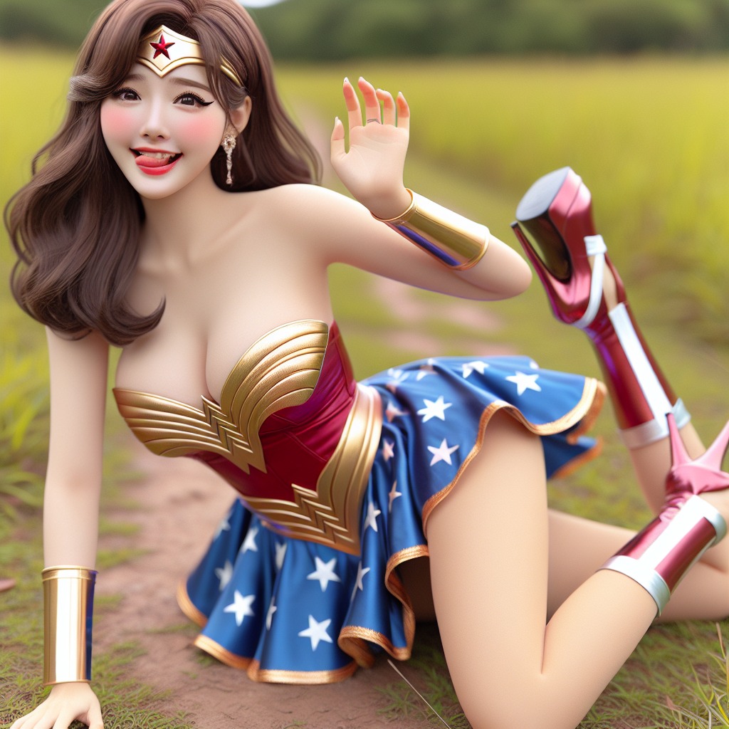 "I Have a Bold Idea" series (1) Super Heroine