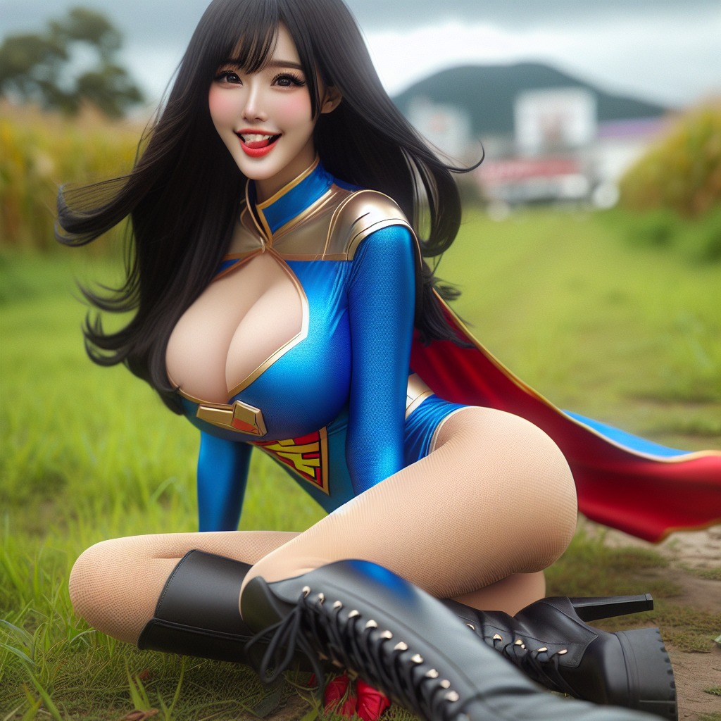 "I Have a Bold Idea" series (1) Super Heroine