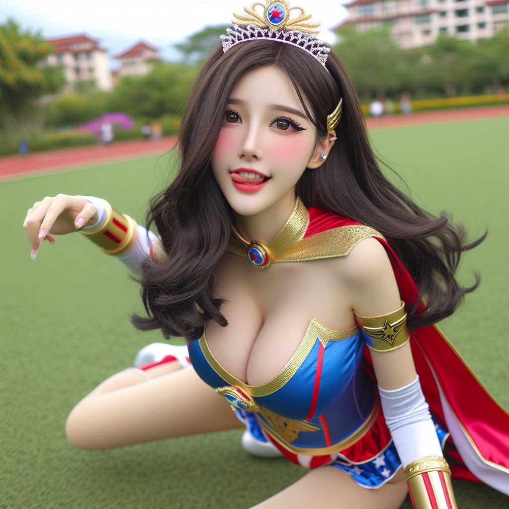 "I Have a Bold Idea" series (1) Super Heroine