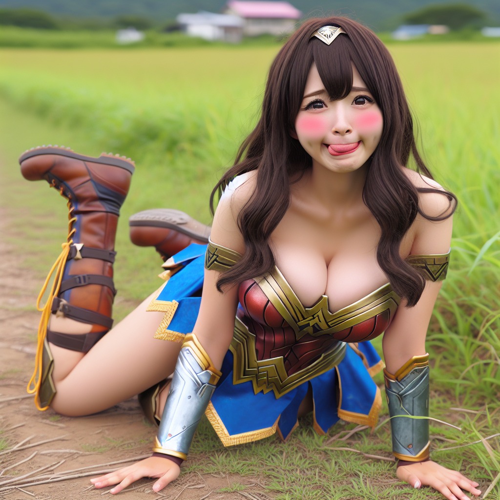 "I Have a Bold Idea" series (1) Super Heroine