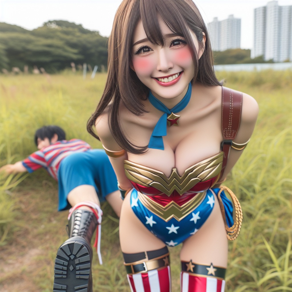 "I Have a Bold Idea" series (1) Super Heroine