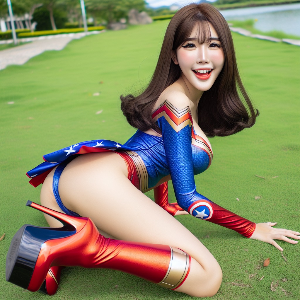 "I Have a Bold Idea" series (1) Super Heroine