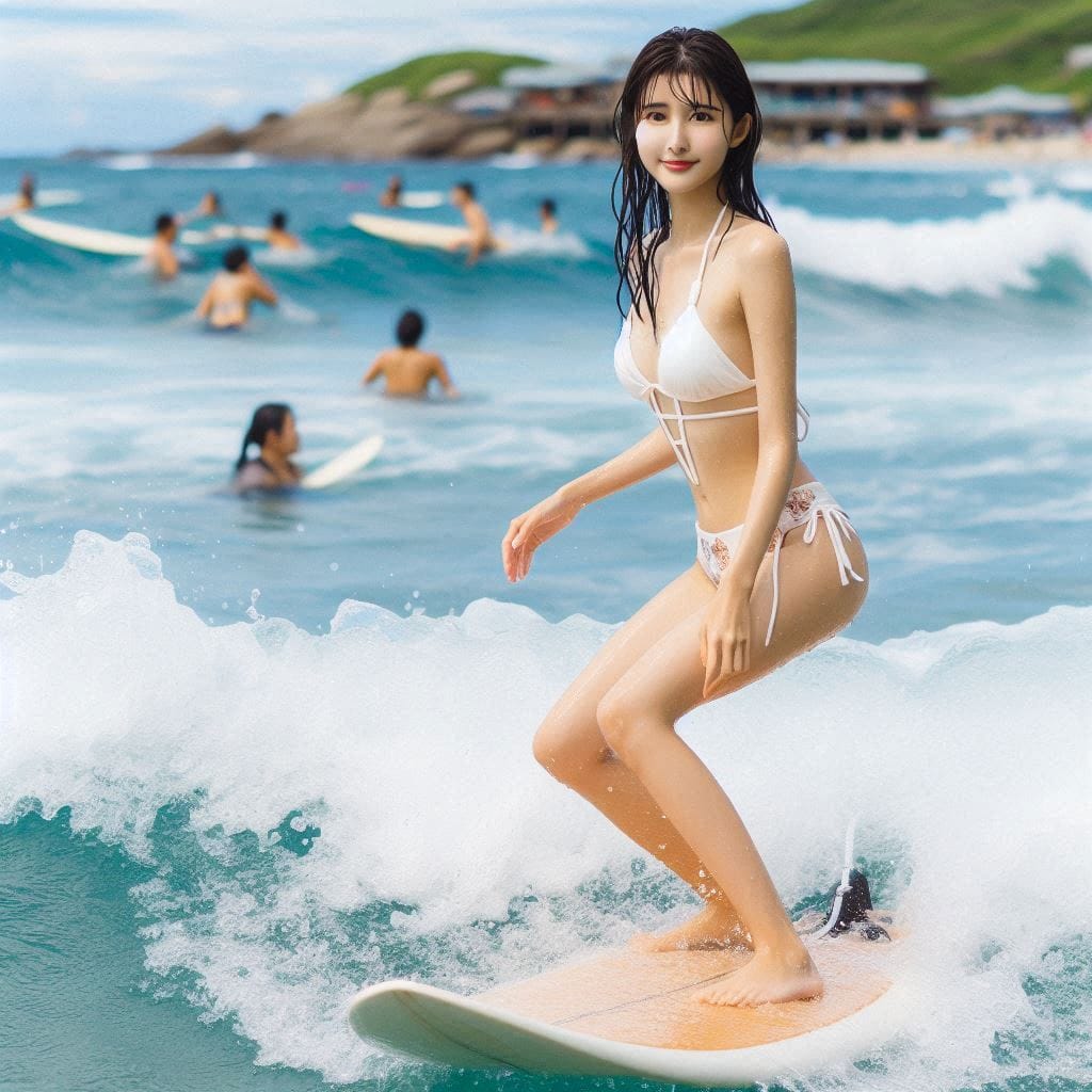 Surf novice
