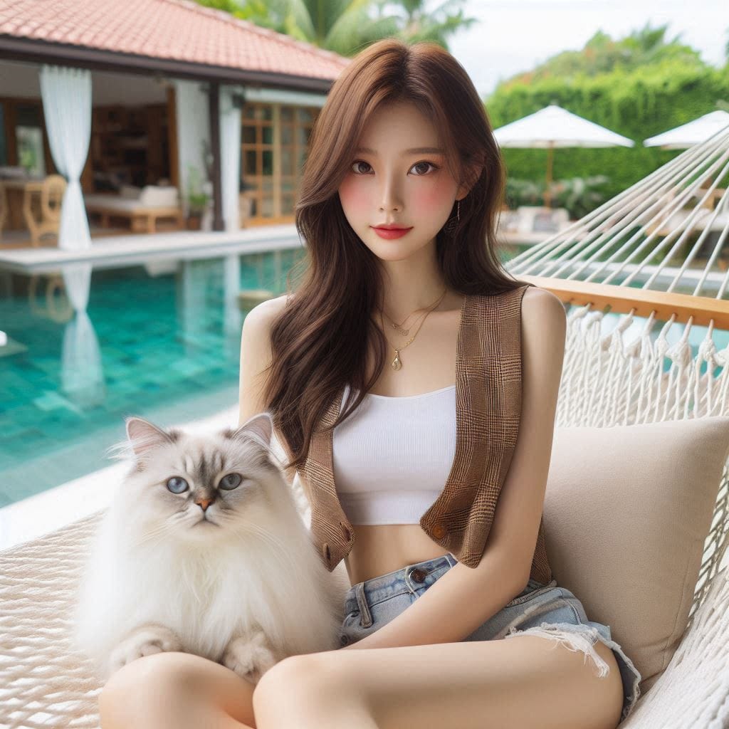 Cat and Sister