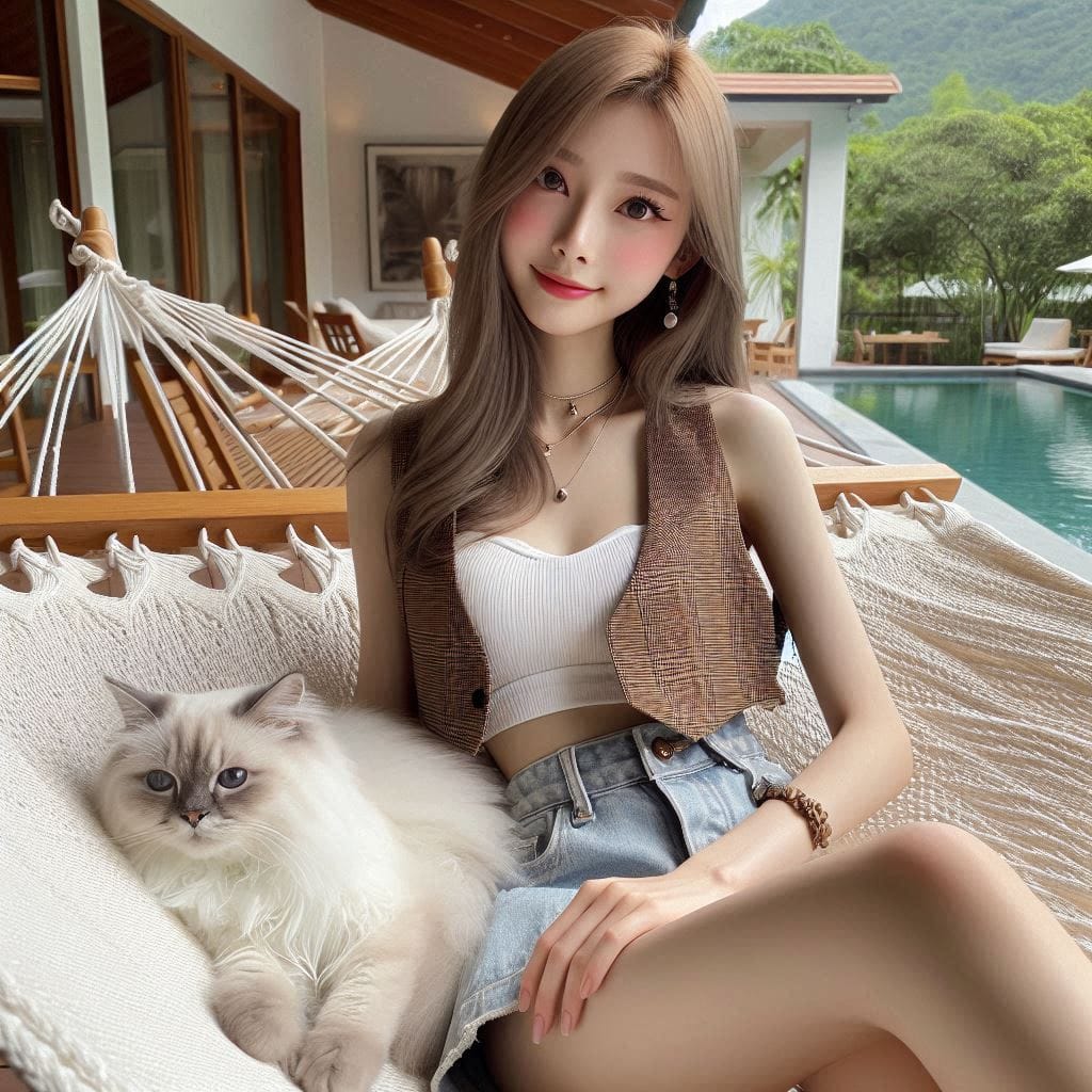 Cat and Sister