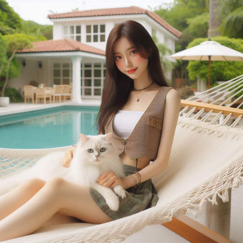 Cat and Sister