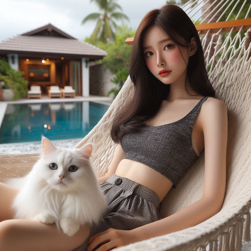 Cat and Sister