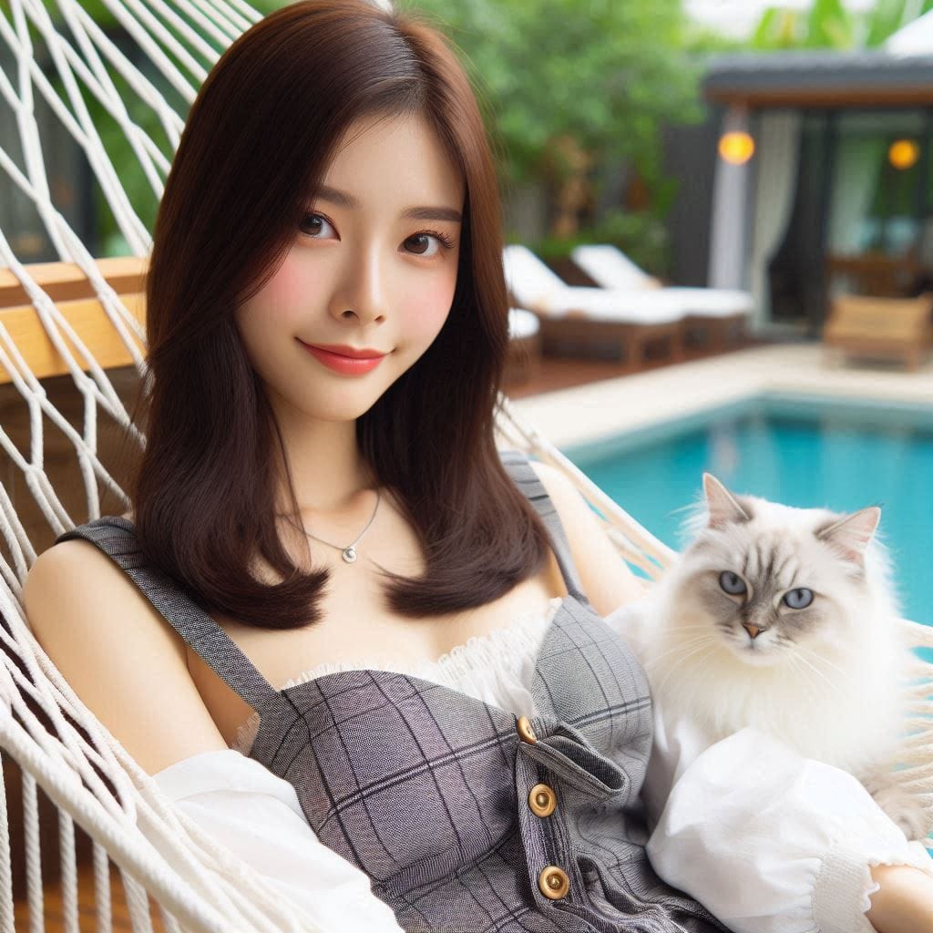 Cat and Sister