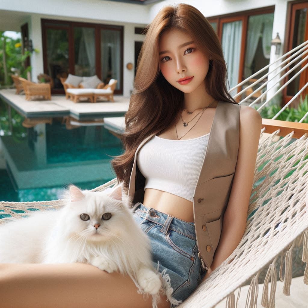 Cat and Sister
