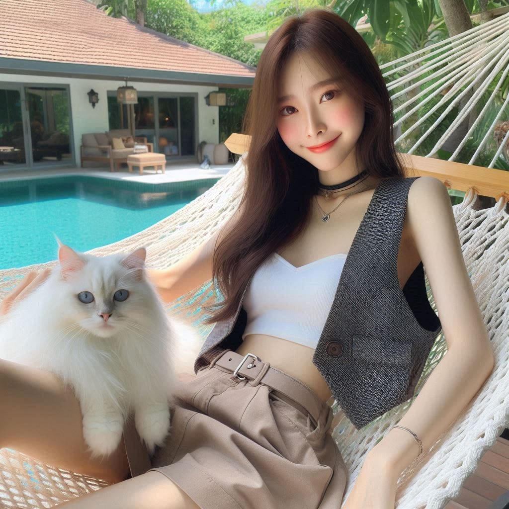 Cat and Sister