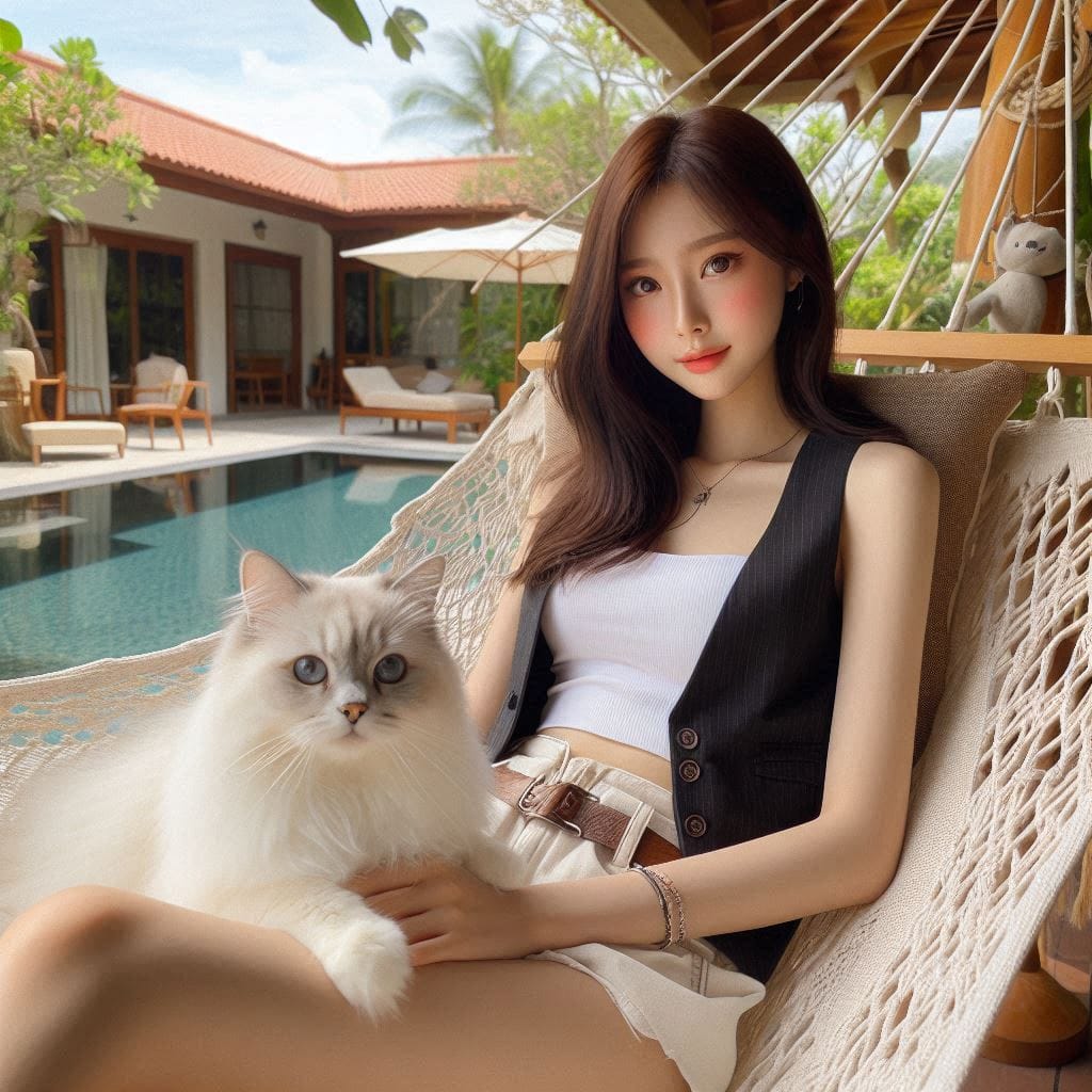 Cat and Sister