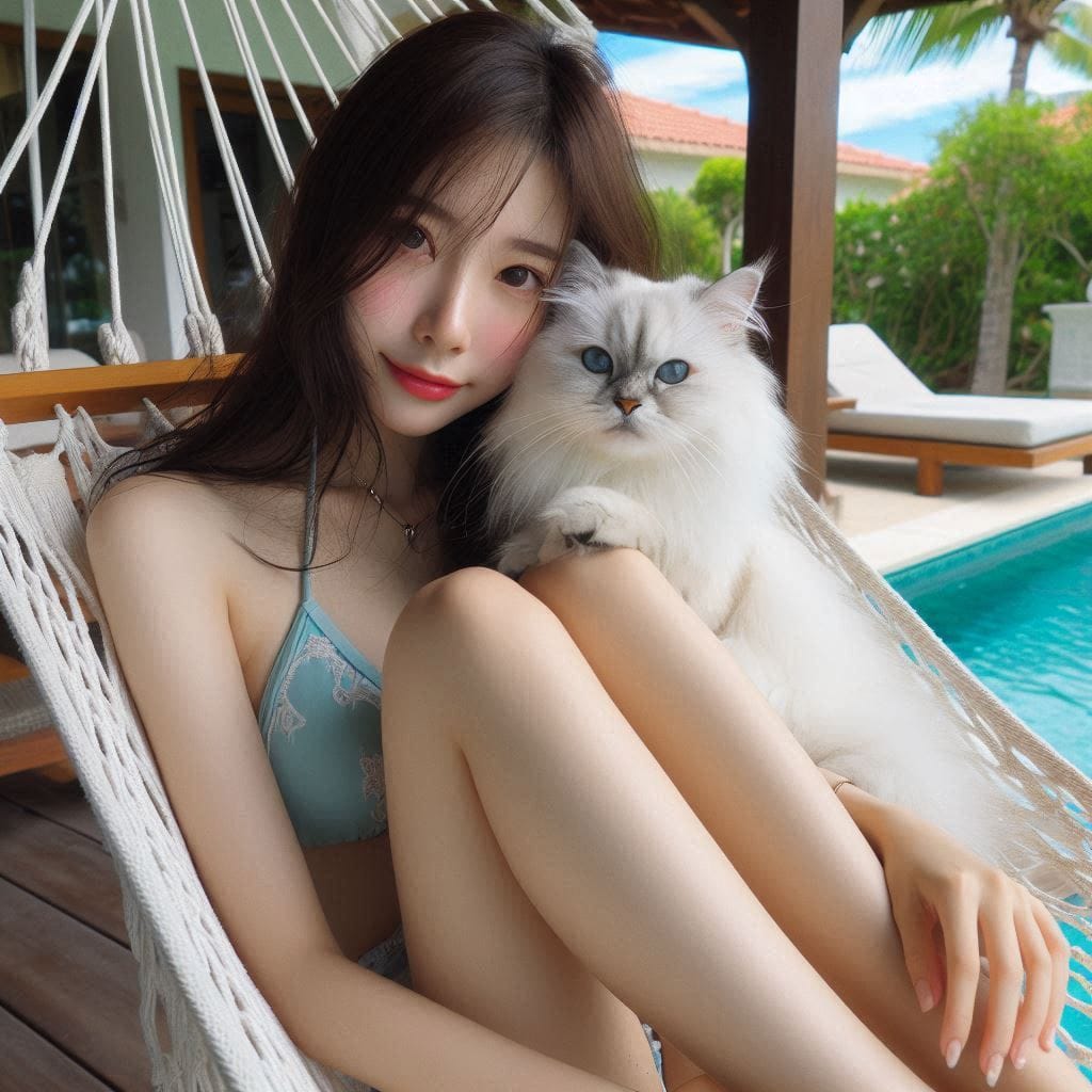Cat and Sister