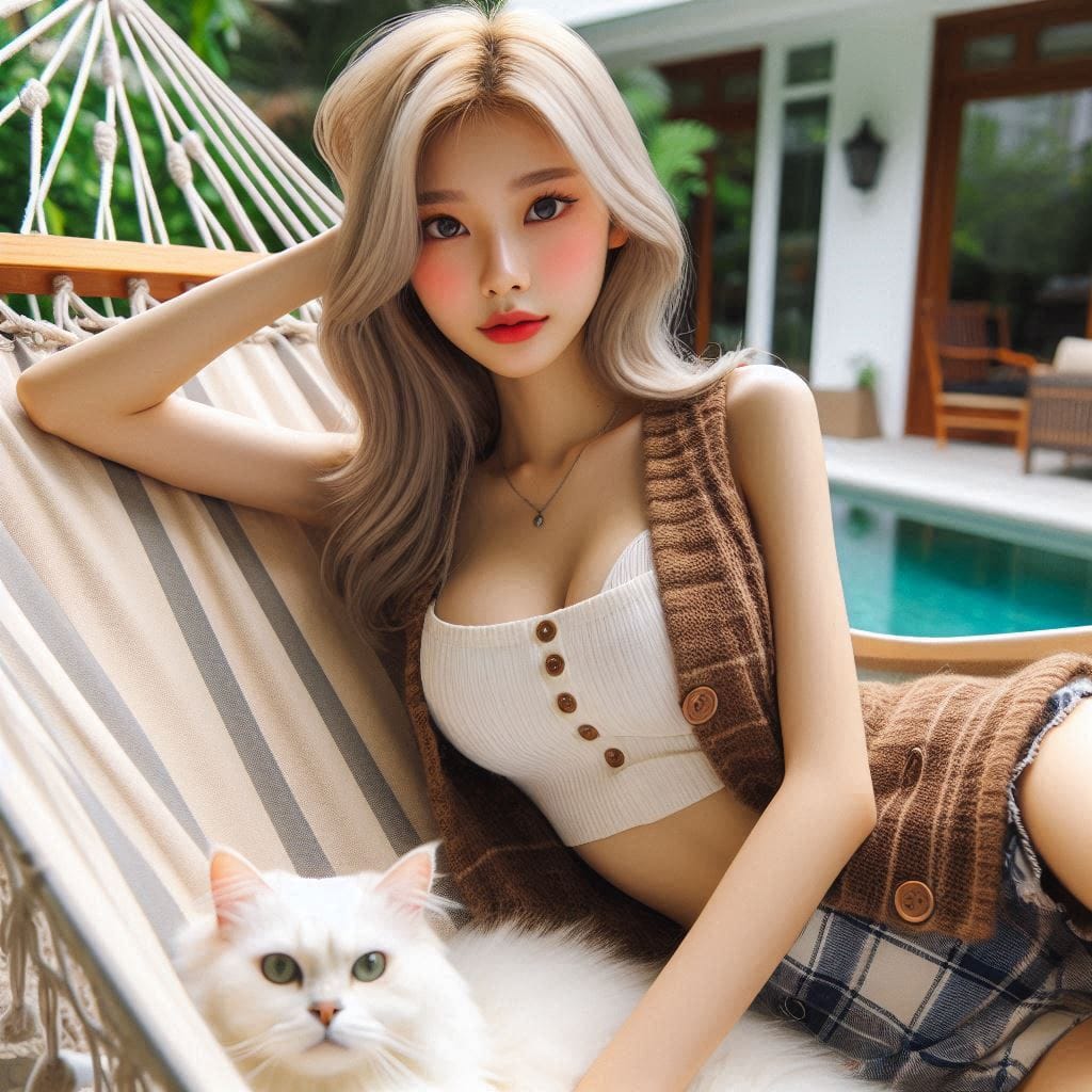 Cat and Sister