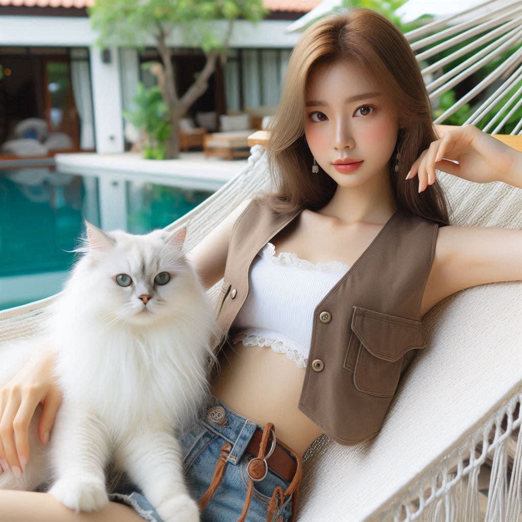 Cat and Sister