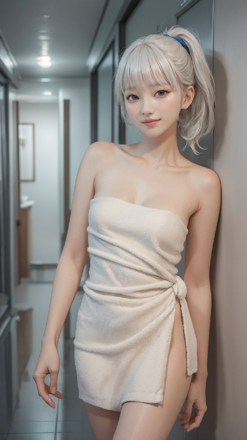 After bathing