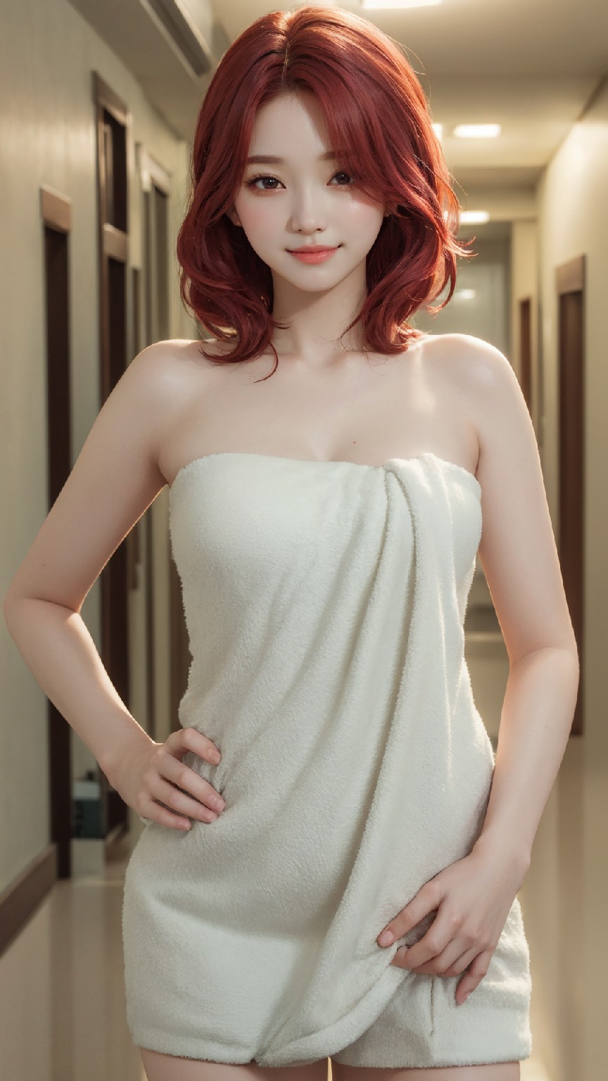 After bathing