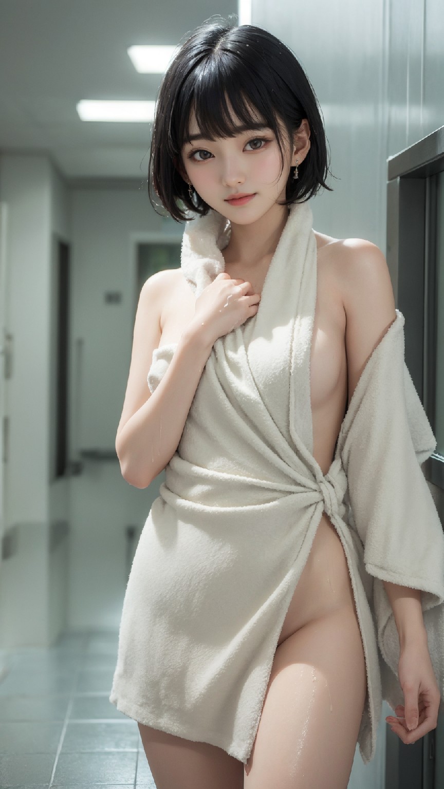 After bathing