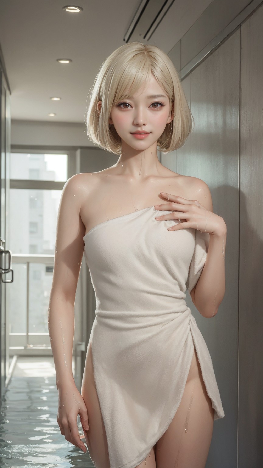 After bathing