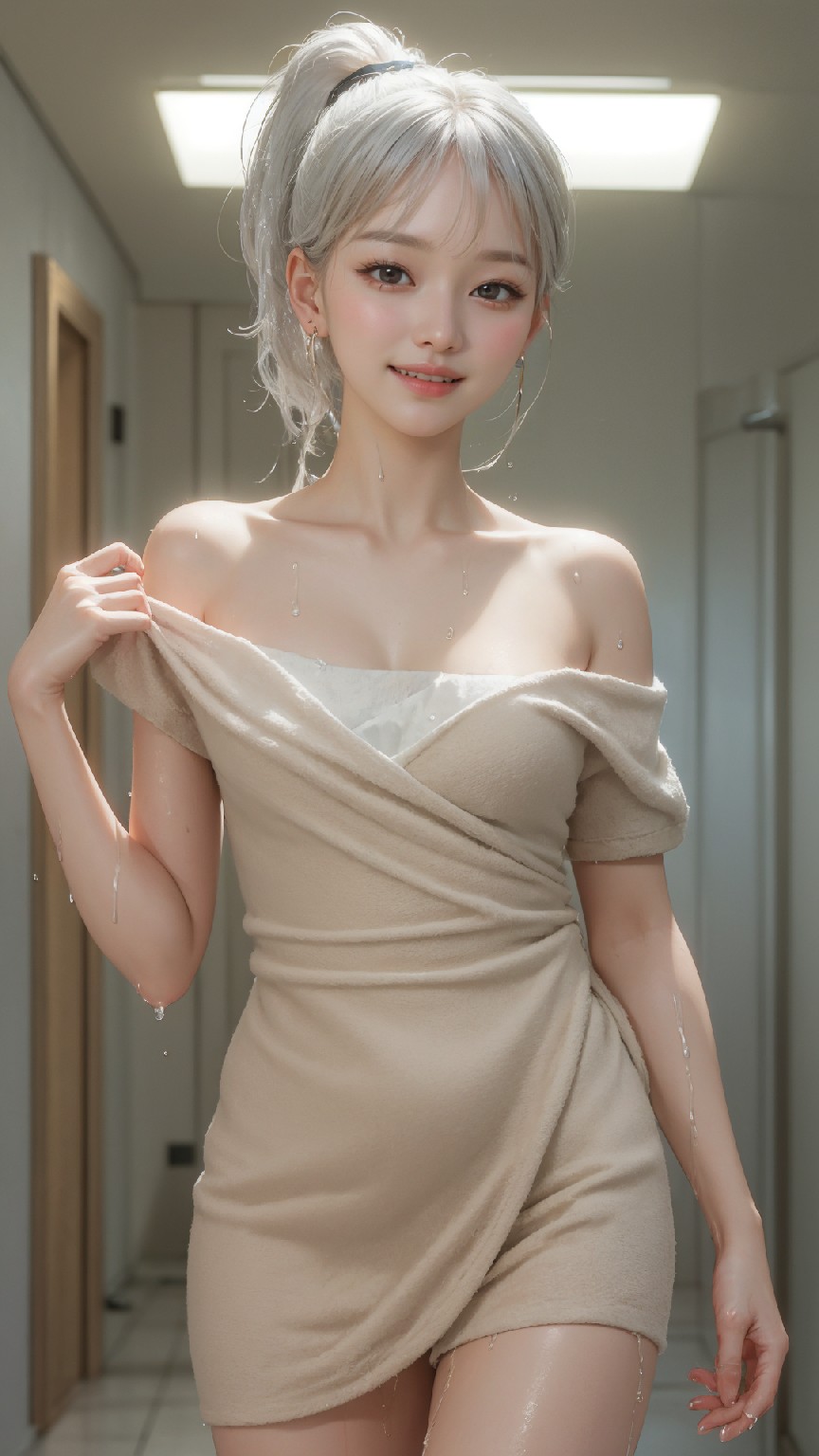 After bathing