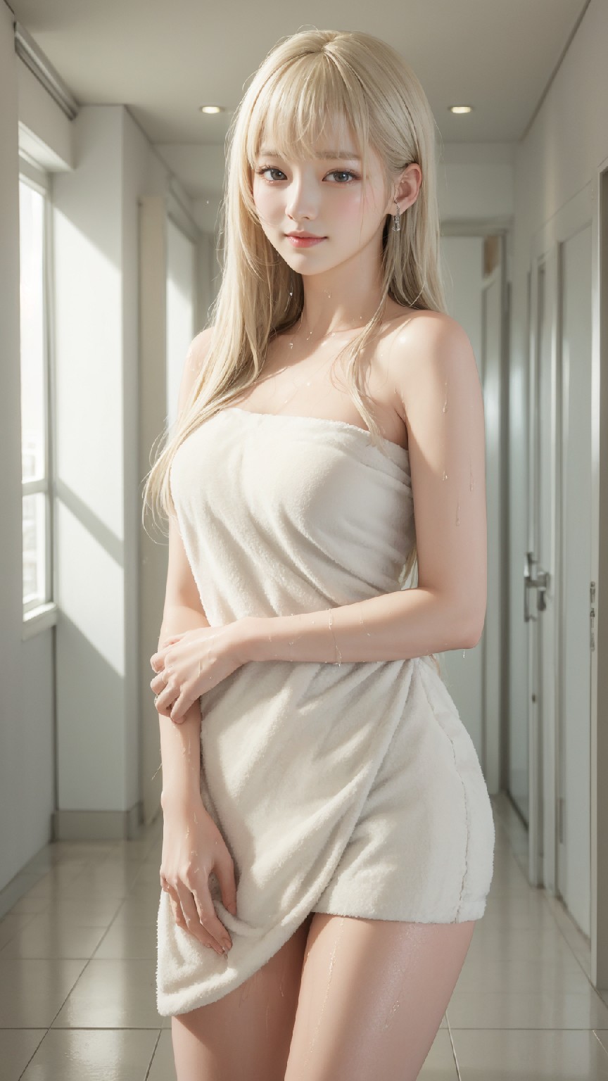After bathing