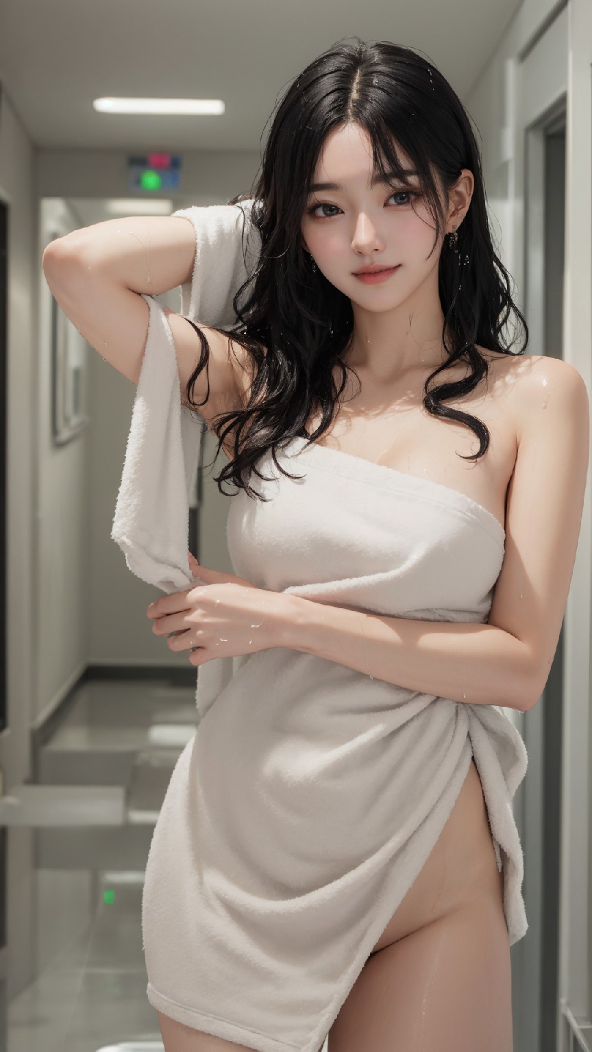 After bathing