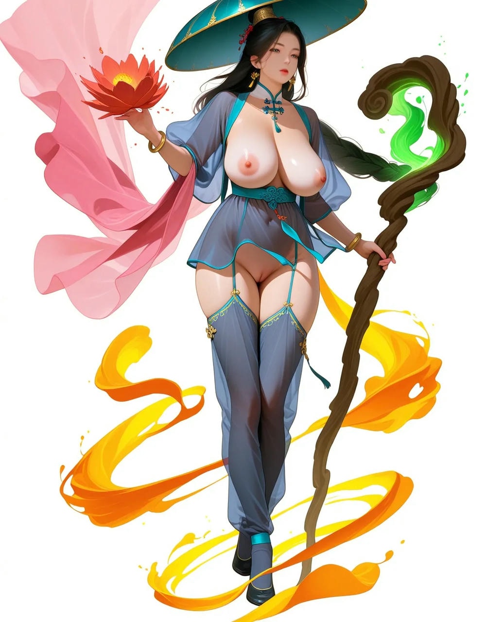 Portrait series: Chinese antique fairy girl 7